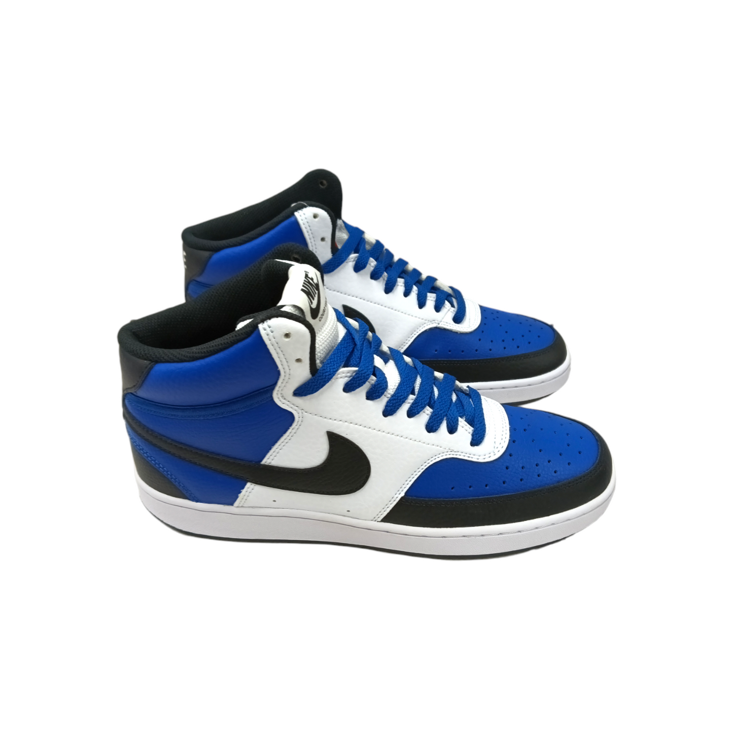 NIKE Sneaker Men Blue/White/Black Rank A