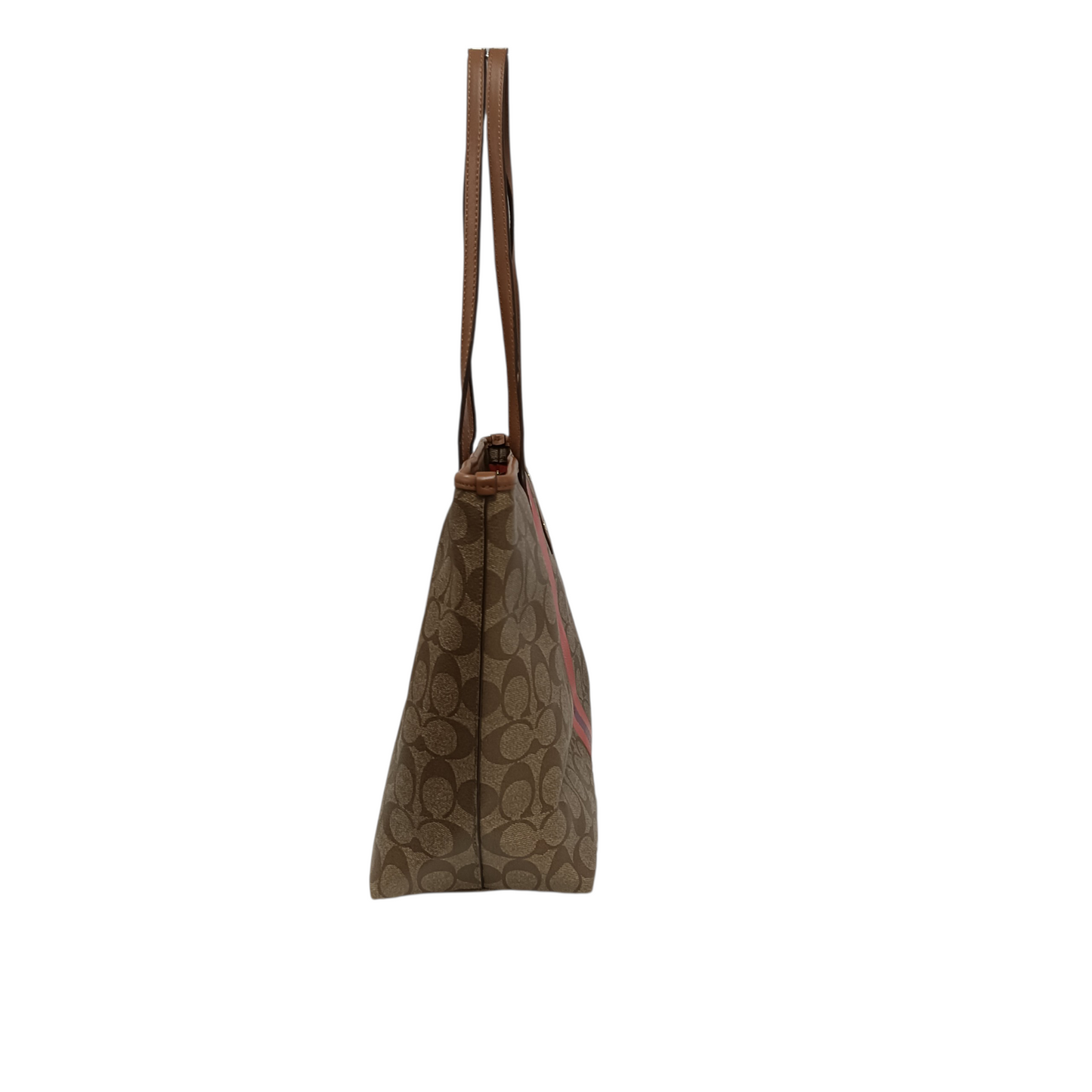 COACH Tote Bag F38405 Brown/Orange
