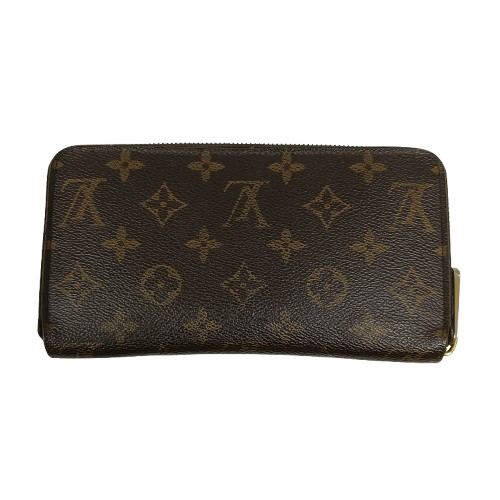 LOUIS VUITTON Long Wallet Monogram M60017 Brown **Scratch
