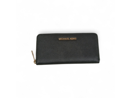 MICHAEL KORS LONG WALLET BLACK