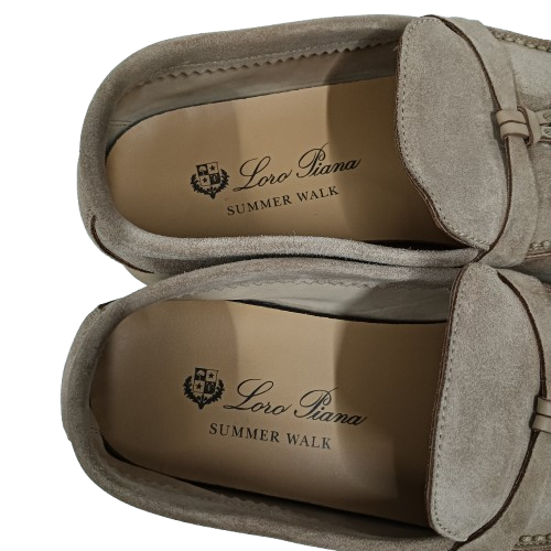 LORO PIANA Loafers Brown **Stain M52317