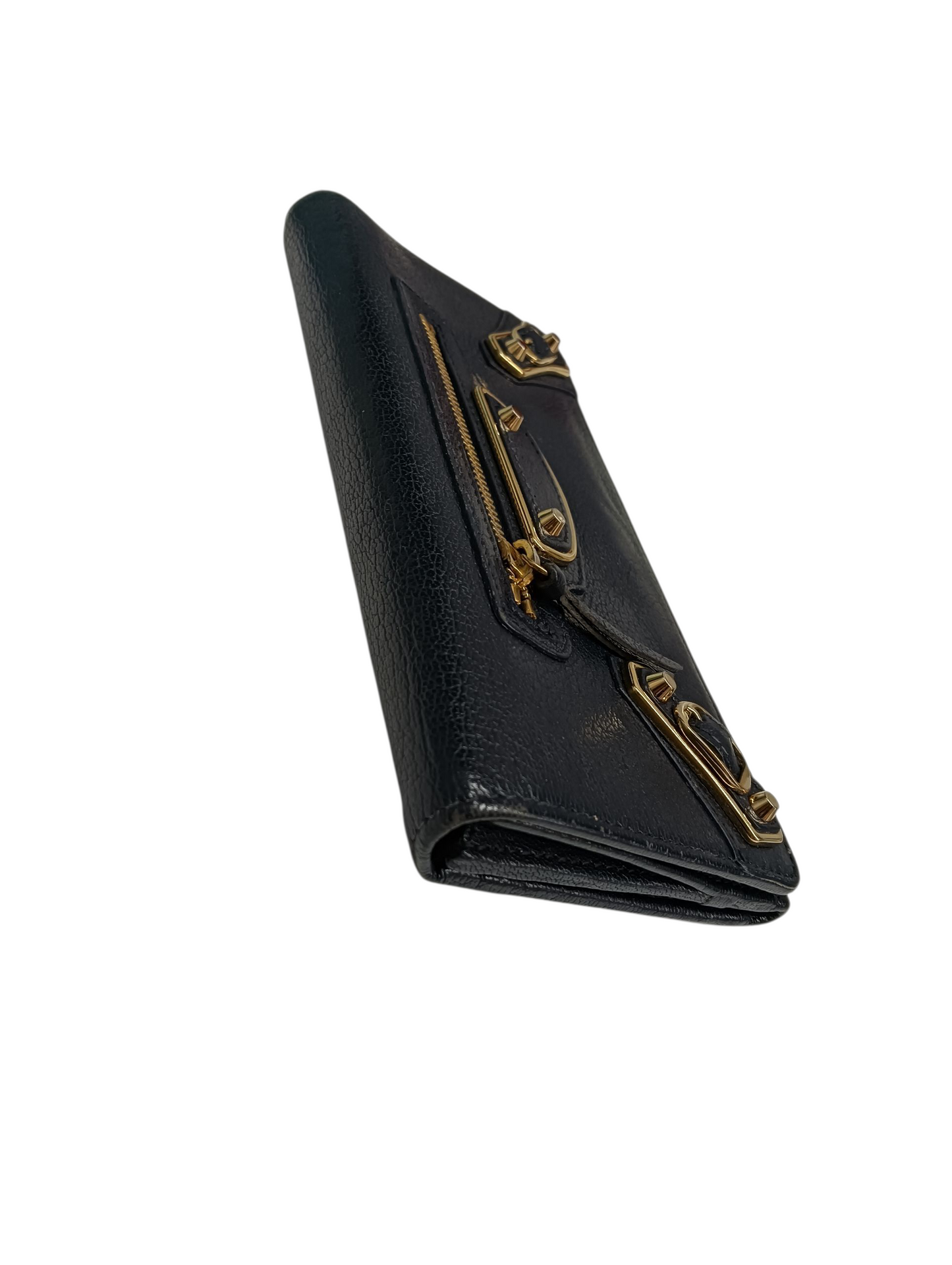 BALENCIAGA Long Wallet 390184 Navy