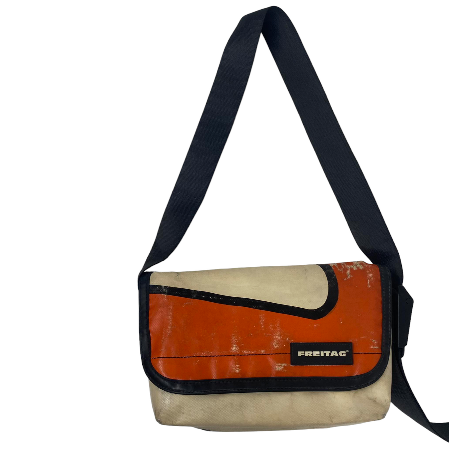 FREITAG Shoulder Bag Orange/Beige F41 HAWAII FIVE-0