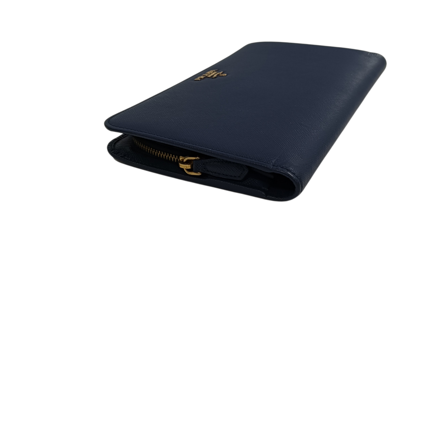 PRADA Long Wallet Navy