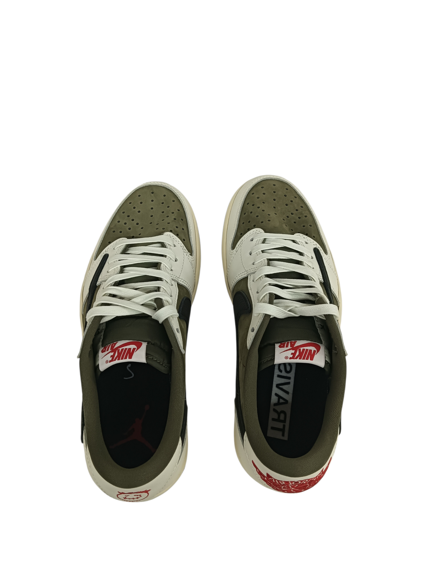 NIKE Sneaker Size 39.5 DM7866-200 Olive x TRAVIS SCOTT