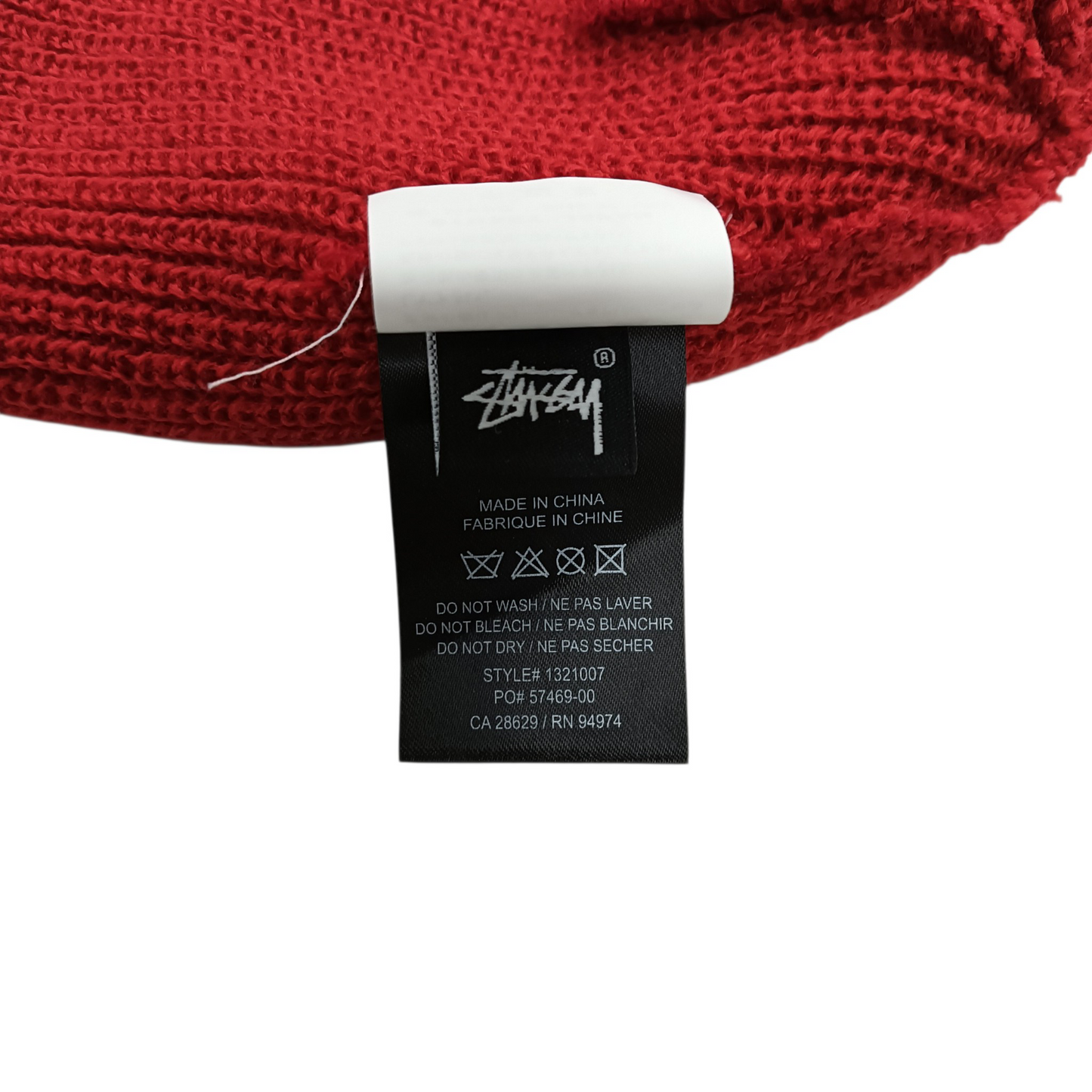 stussy Knitted hat Red