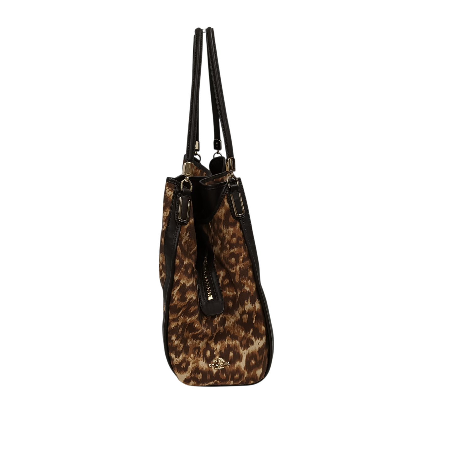 COACH Shoulder Bag D1481-32410 Brown madisonocelot animal