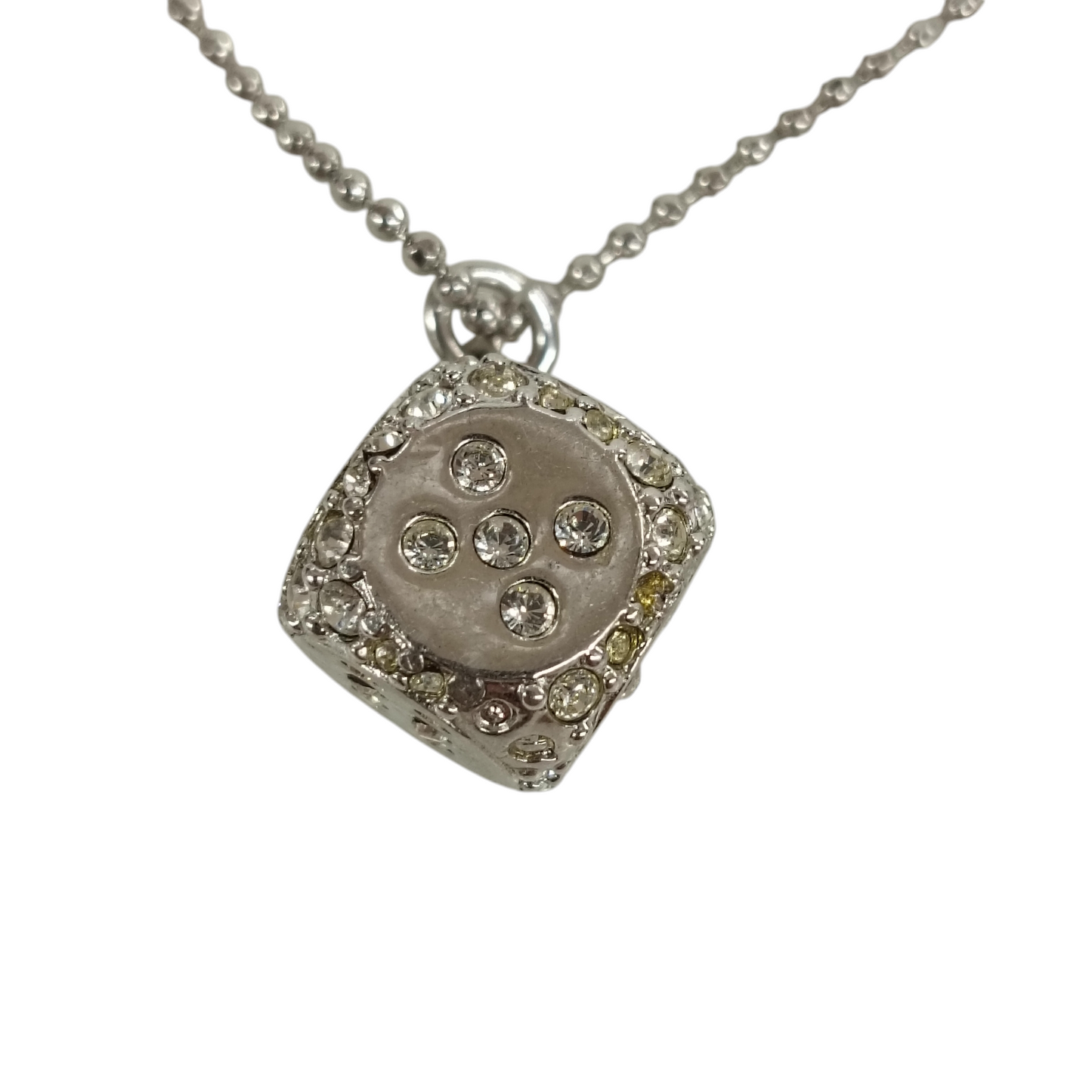 SWAROVSKI Necklace Silver Dice Rank (B)
