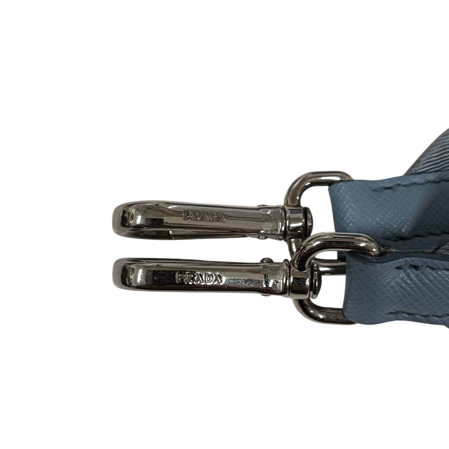 PRADA 2WAY Bag Blue Re-Edition 2005