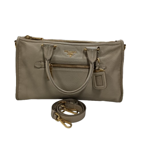 PRADA 2WAY Bag BL0805 Ivory **Scratch/Stain