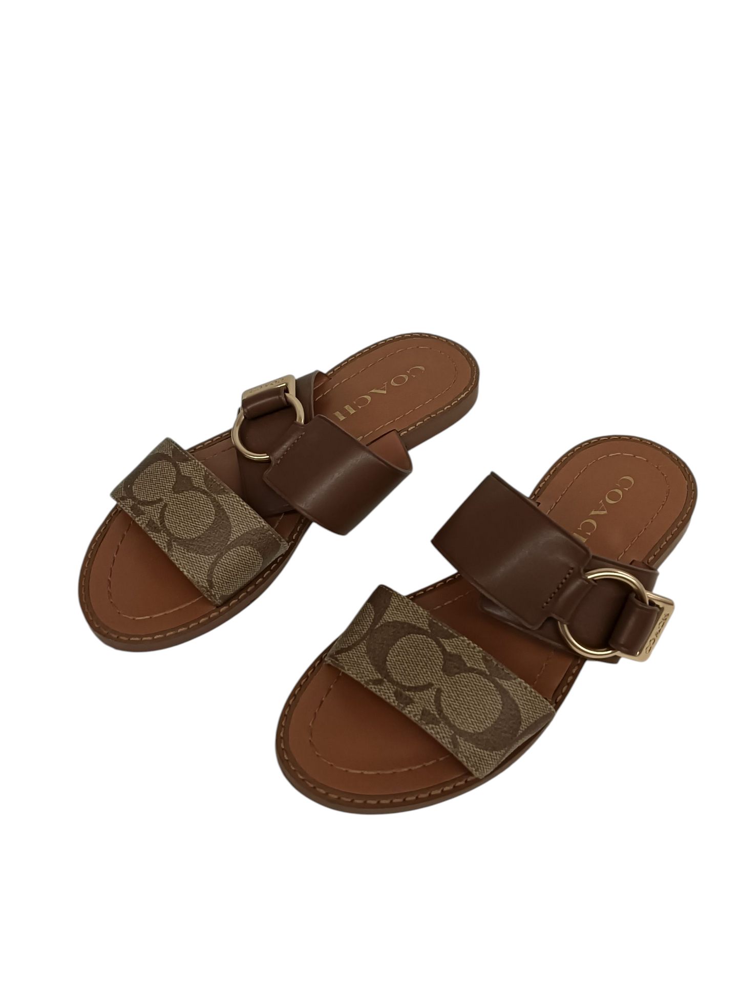 COACH Sandal Size 5 C4390 Lady's Brown