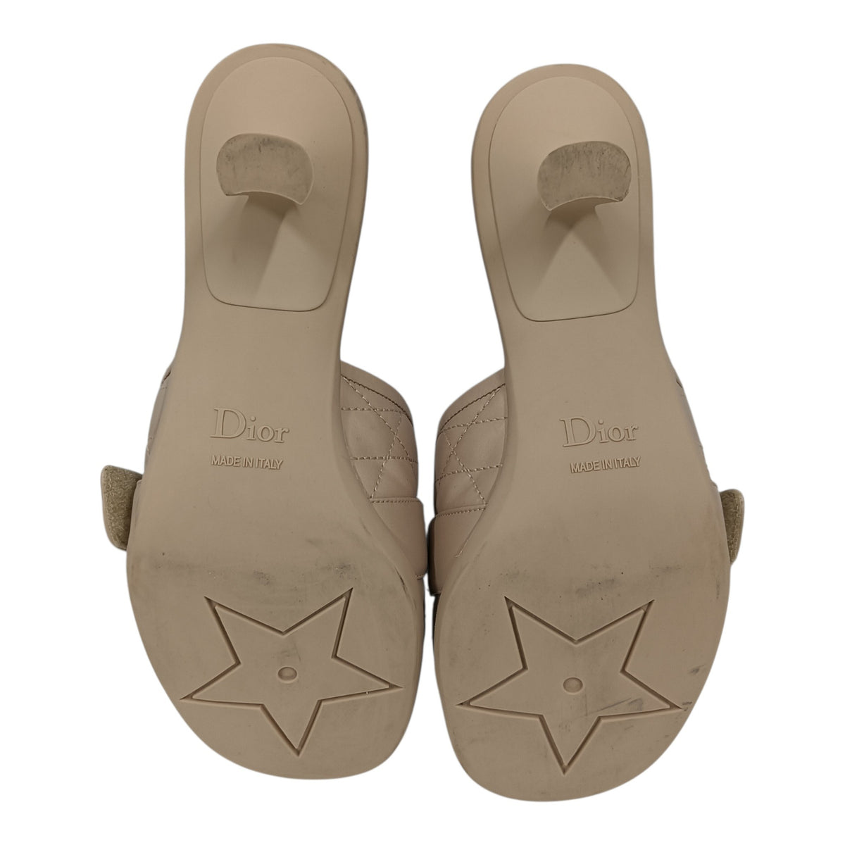 Christian Dior Sandal 36 Lady's      Beige MT-0622