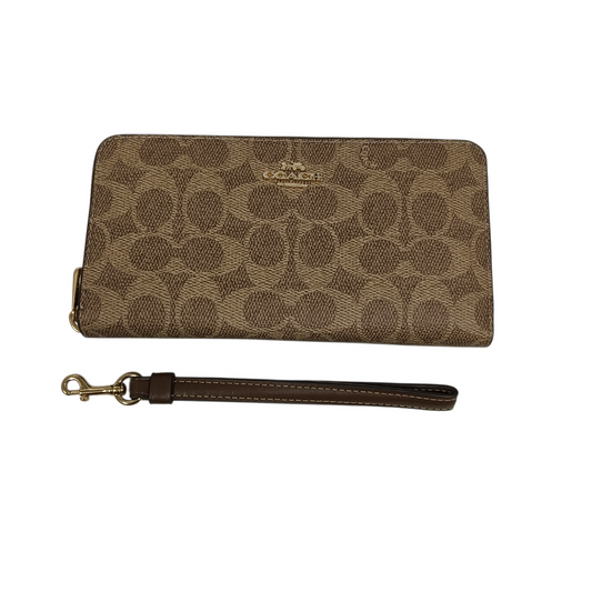 COACH Long Wallet CW778 Brown