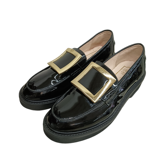 ROGER VIVIER Shoes Lady's Black Damage