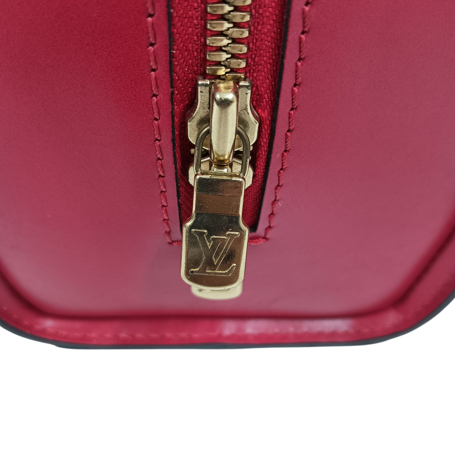 LOUIS VUITTON Handbag Epi Pont Neuf M52057 Red Stain/Damage