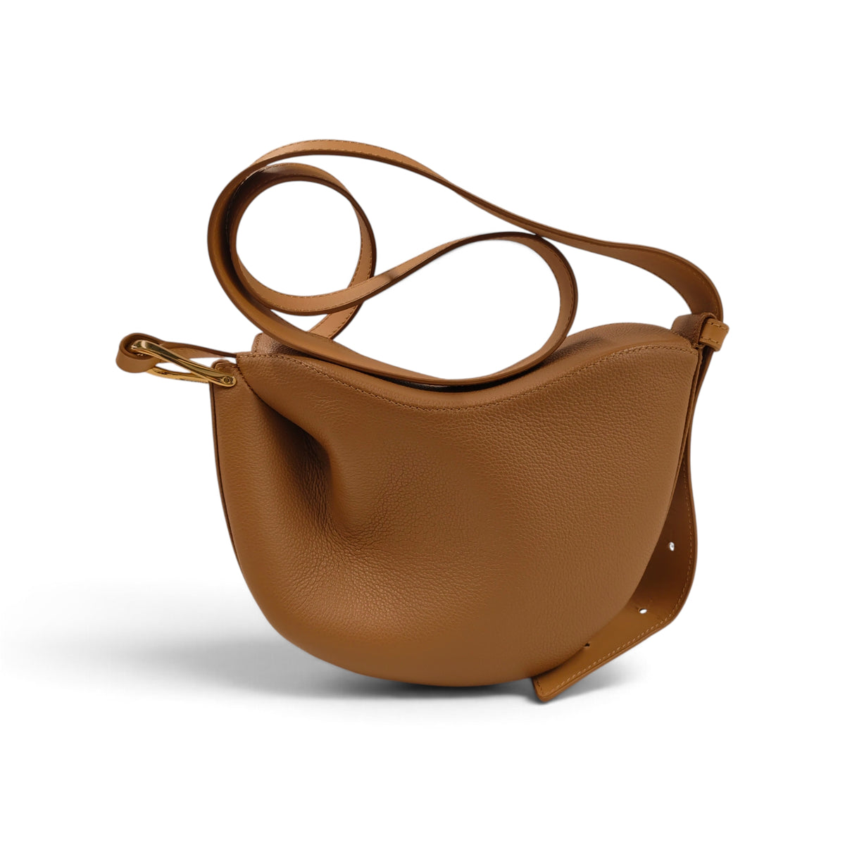 POLENE Shoulder Bag Brown TONCA Rank B