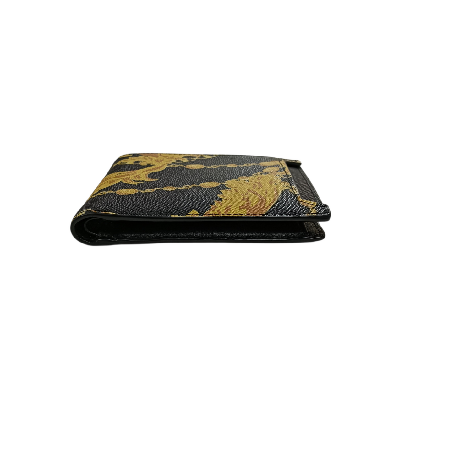 VERSACE Wallet 75YA5PB1 Black/Yellow