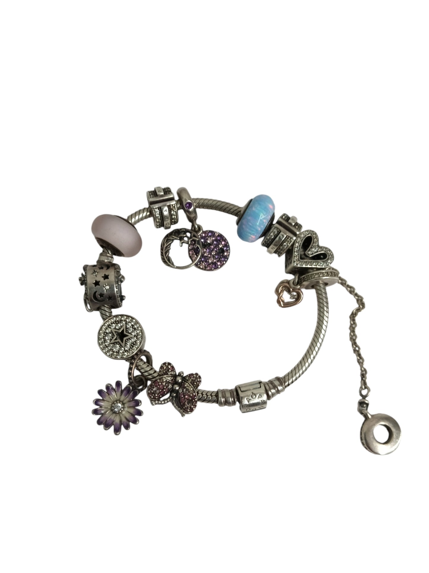 PANDORA BRACELET 11 CHARM SET RANK(B)