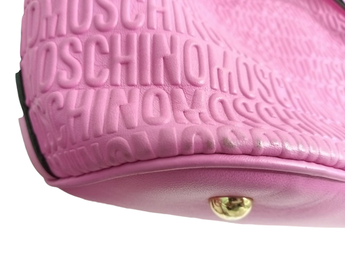 MOSCHINO Handbag Shocking Pink Rank (B)