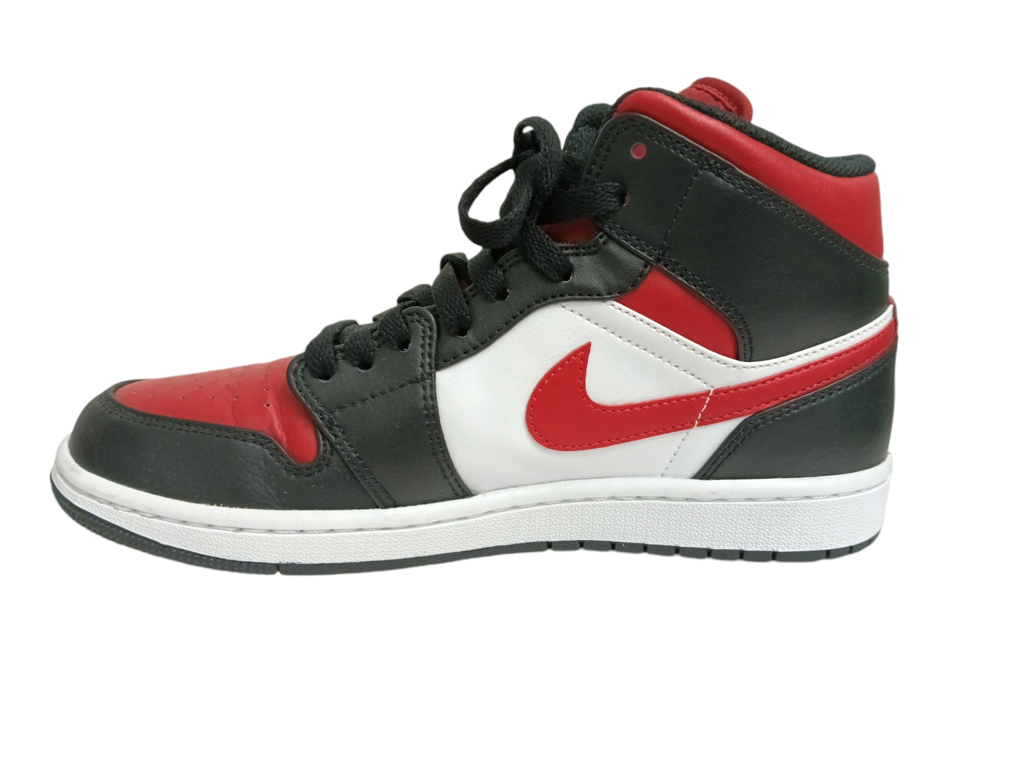 NIKE SNEAKER MENS RED 554724-079 SIZE 25.5 RANK(AB)