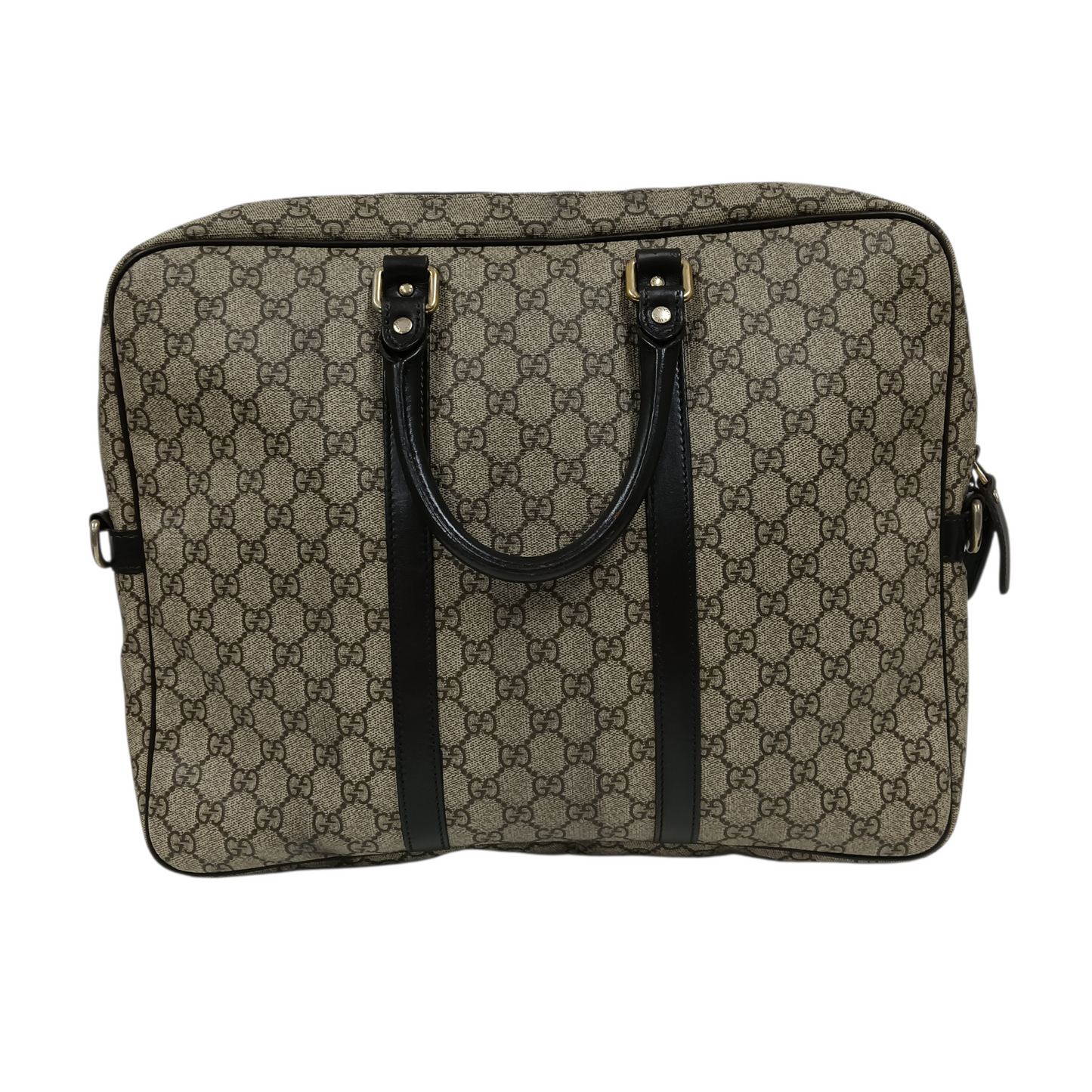 GUCCI 2WAY Bag 208483 Gray Scratch
