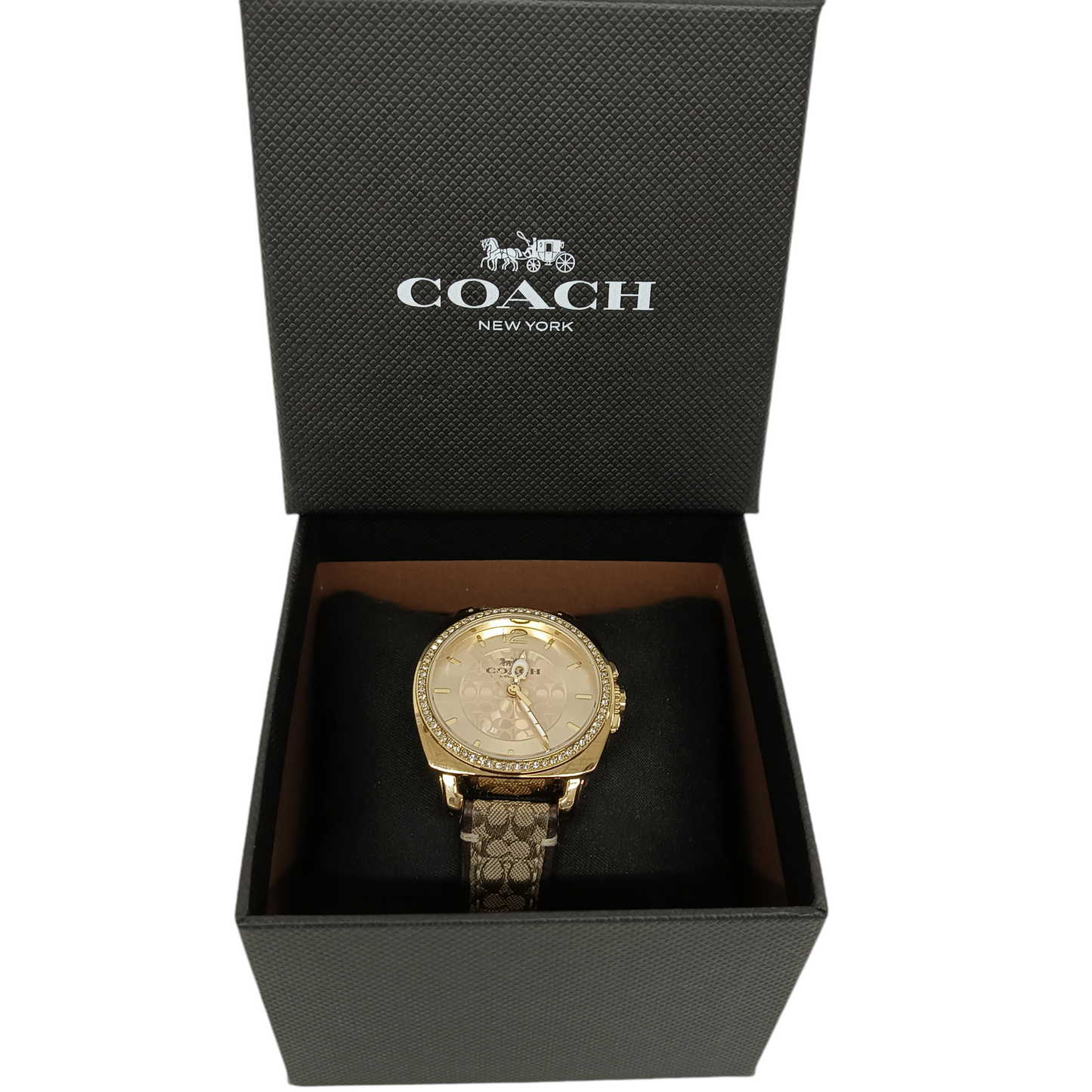COACH WRIST WATCH Gold CA.61.7.95.1617s Rank (A)