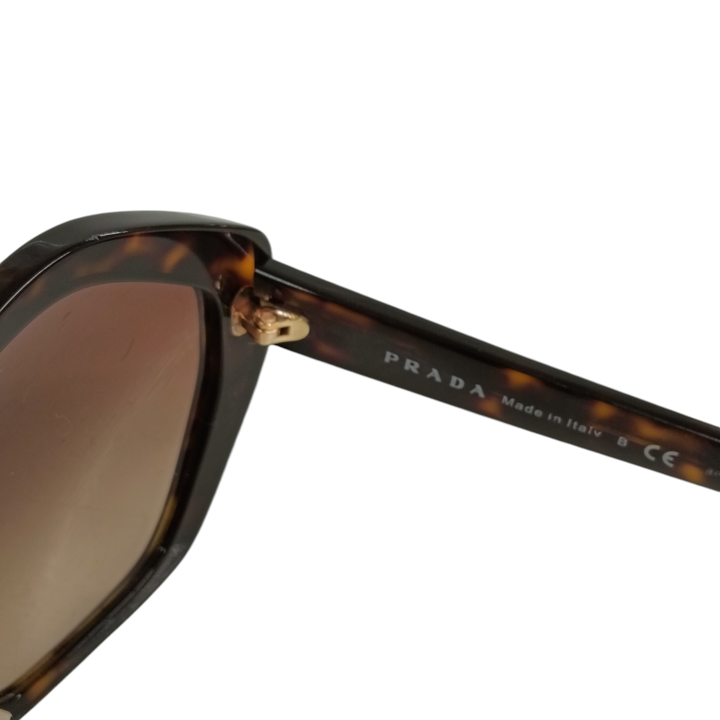 PRADA SUNGLASSES Black Stain