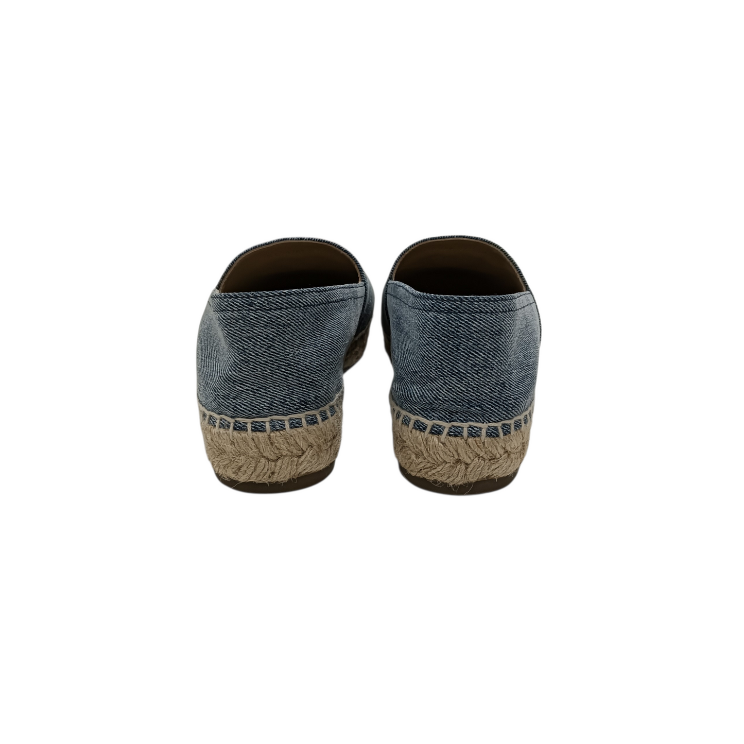 CHANEL Espadrille Lady's Size 38 Blue BG29762
