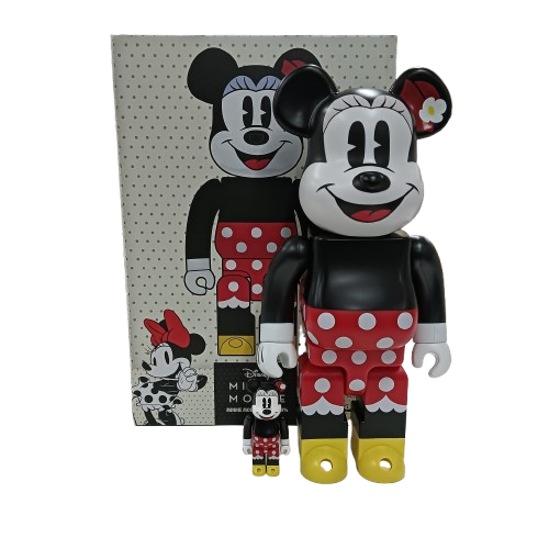 Figure BEAR BRICK MINNIE MOUSE 100% & 400%