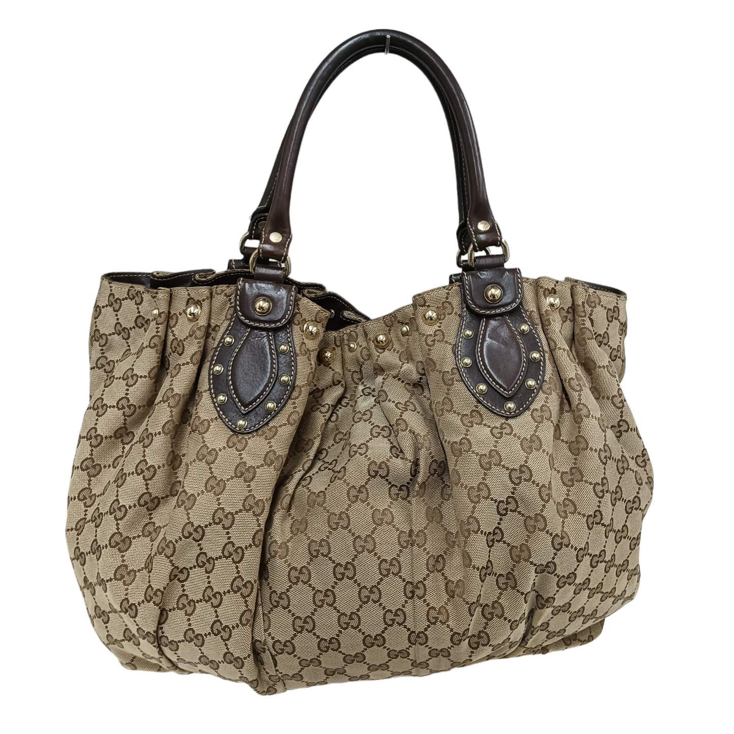 GUCCI Bag Beige 203626 204046 Stain