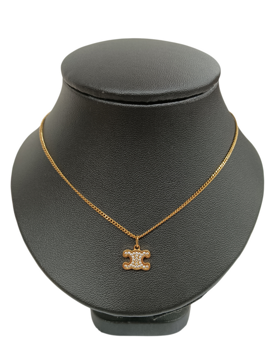 CELINE Necklace FTT1223 Gold