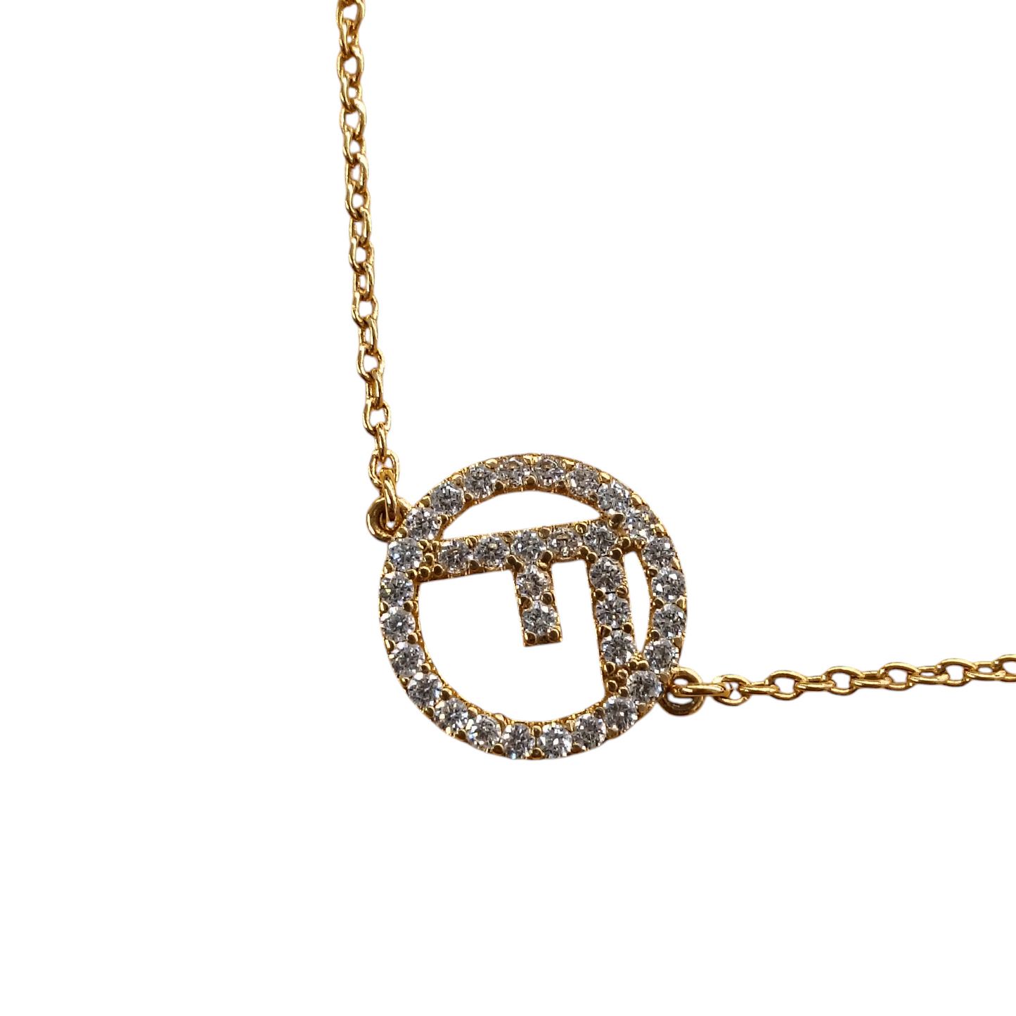 FENDI Bracelet Rank (B) Gold/Silver 1A4222
