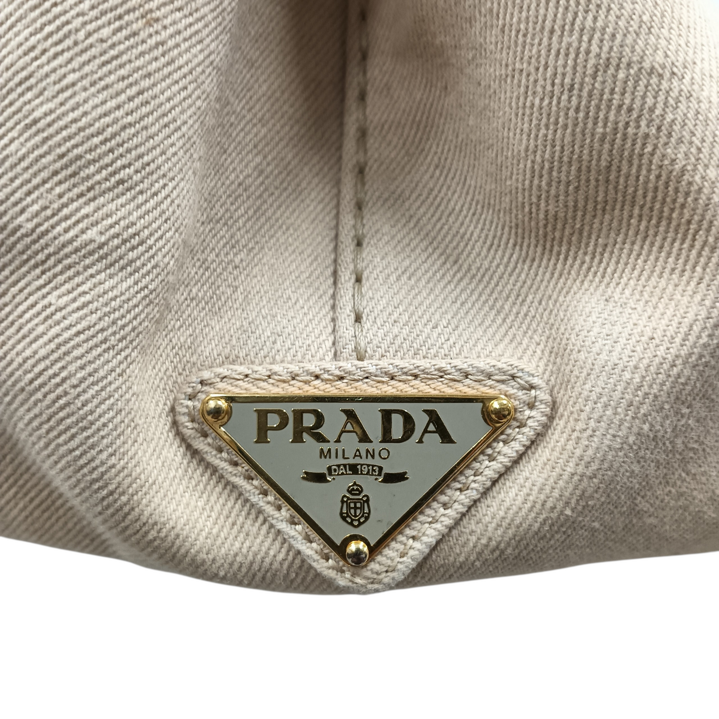 PRADA Handbag B1877B Beige