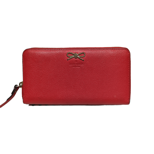 KATE SPADE Long Wallet PWRU5130 RED