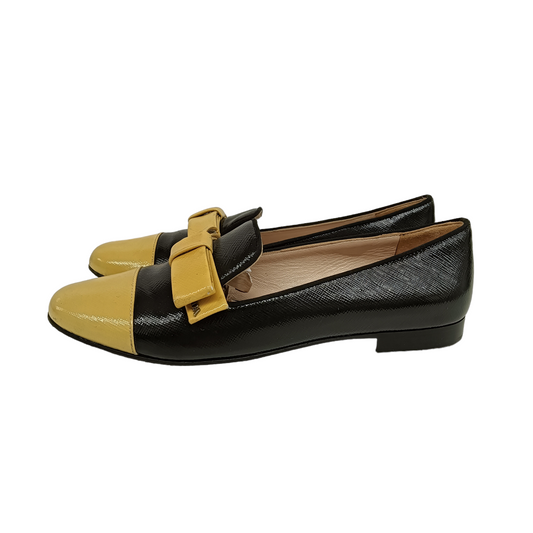 PRADA Pumps 35 1/2 Lady's Yello/Black