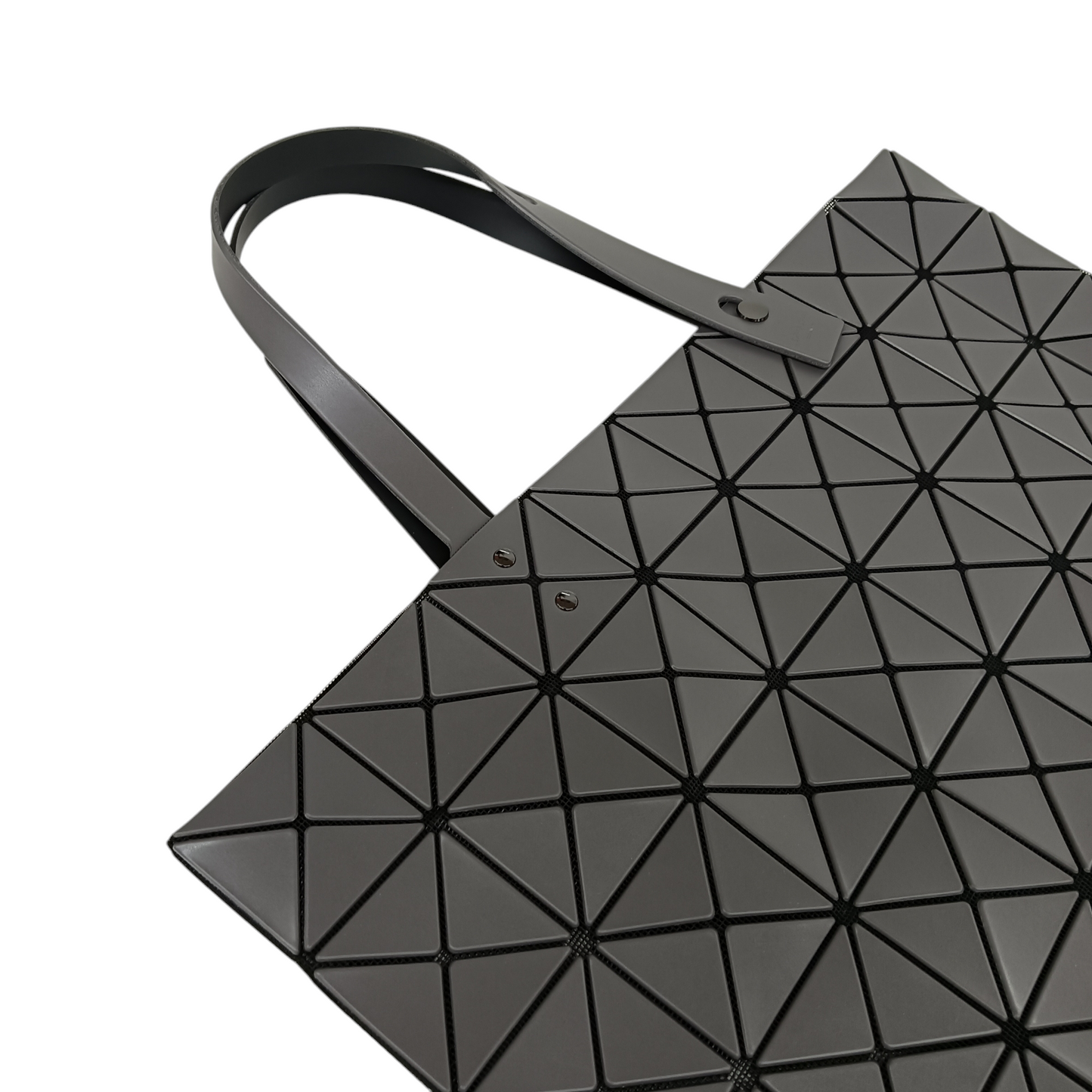 BAO BAO ISSEY MIYAKE Tote Bag BB33-AG682 RANK A Gray