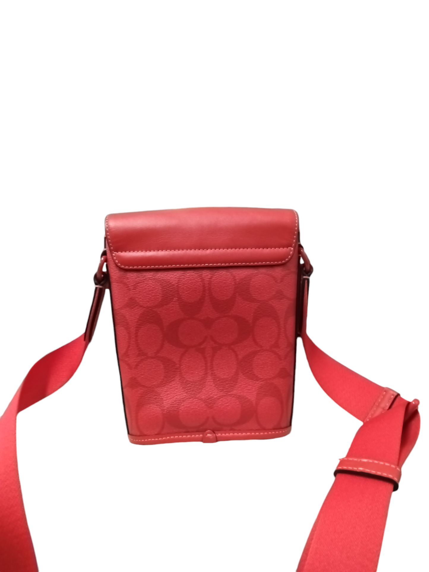 COACH  Red Truck small Flap Crossbody Bag C9841