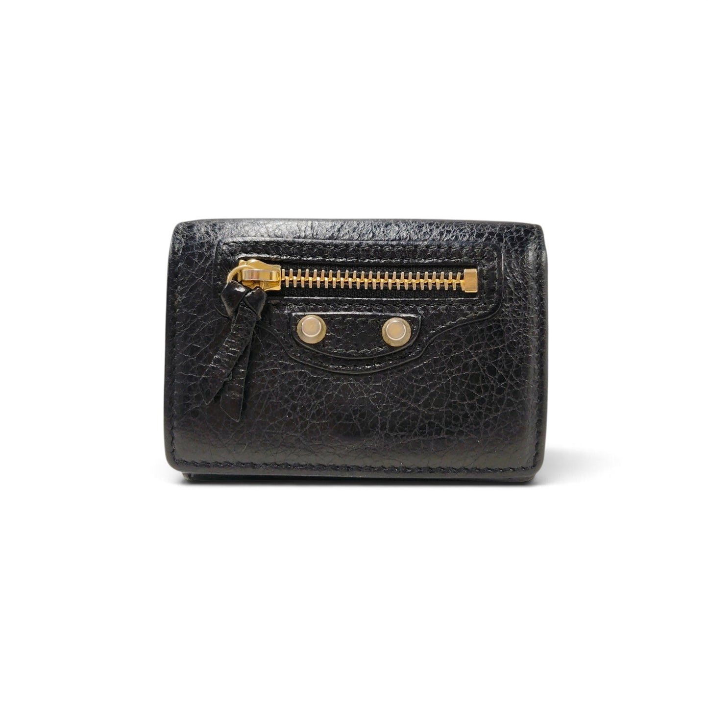 BALENCIAGA Wallet Black 477455 1000.Y.20243 Stain