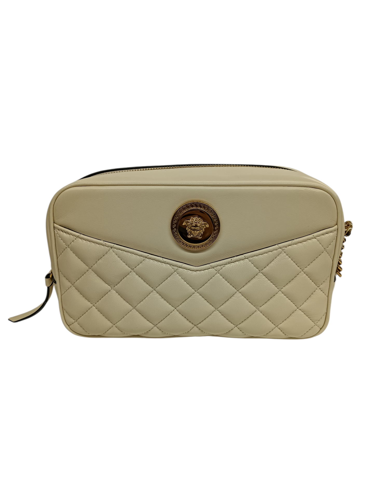 VERSACE Shoulder Bag 1008828 Beige