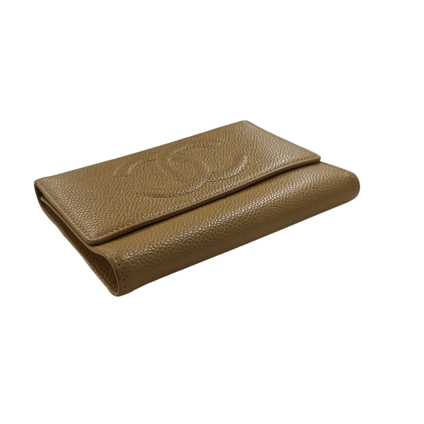 CHANEL WALLET LIGHT BROWN