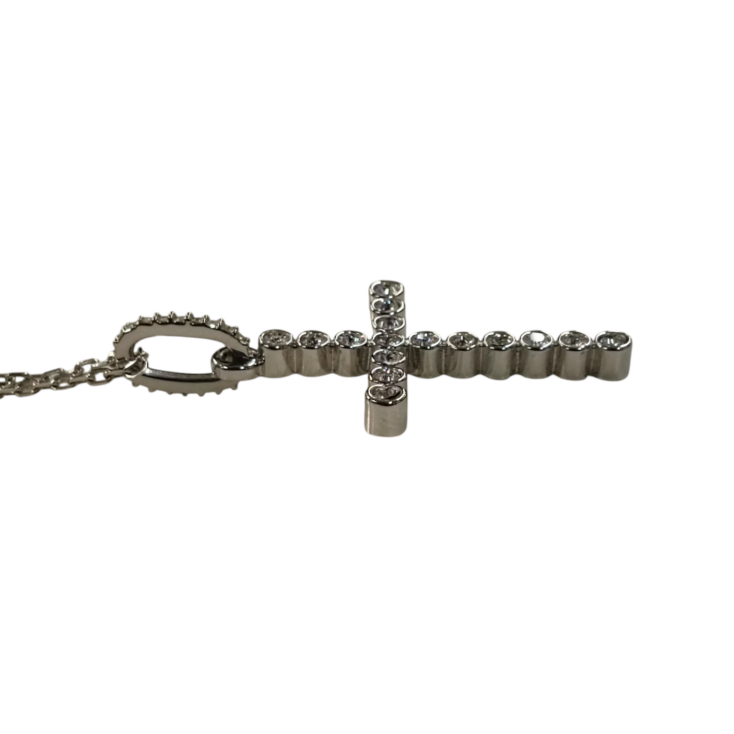 SWAROVSKI Necklace Cross Silver