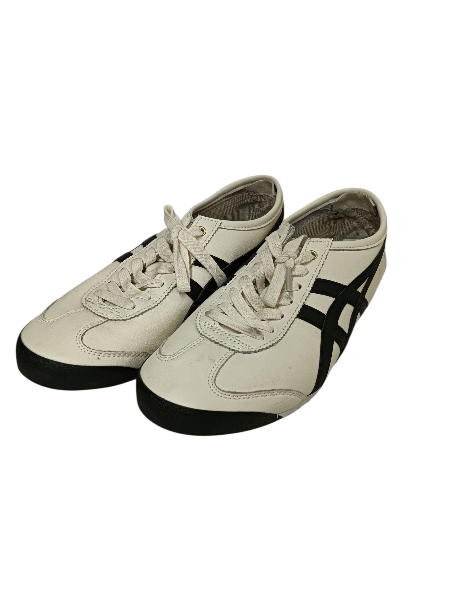 Onitsuka Tiger Sneaker Size 39.5 Lady's 1183B493 Beige/Black