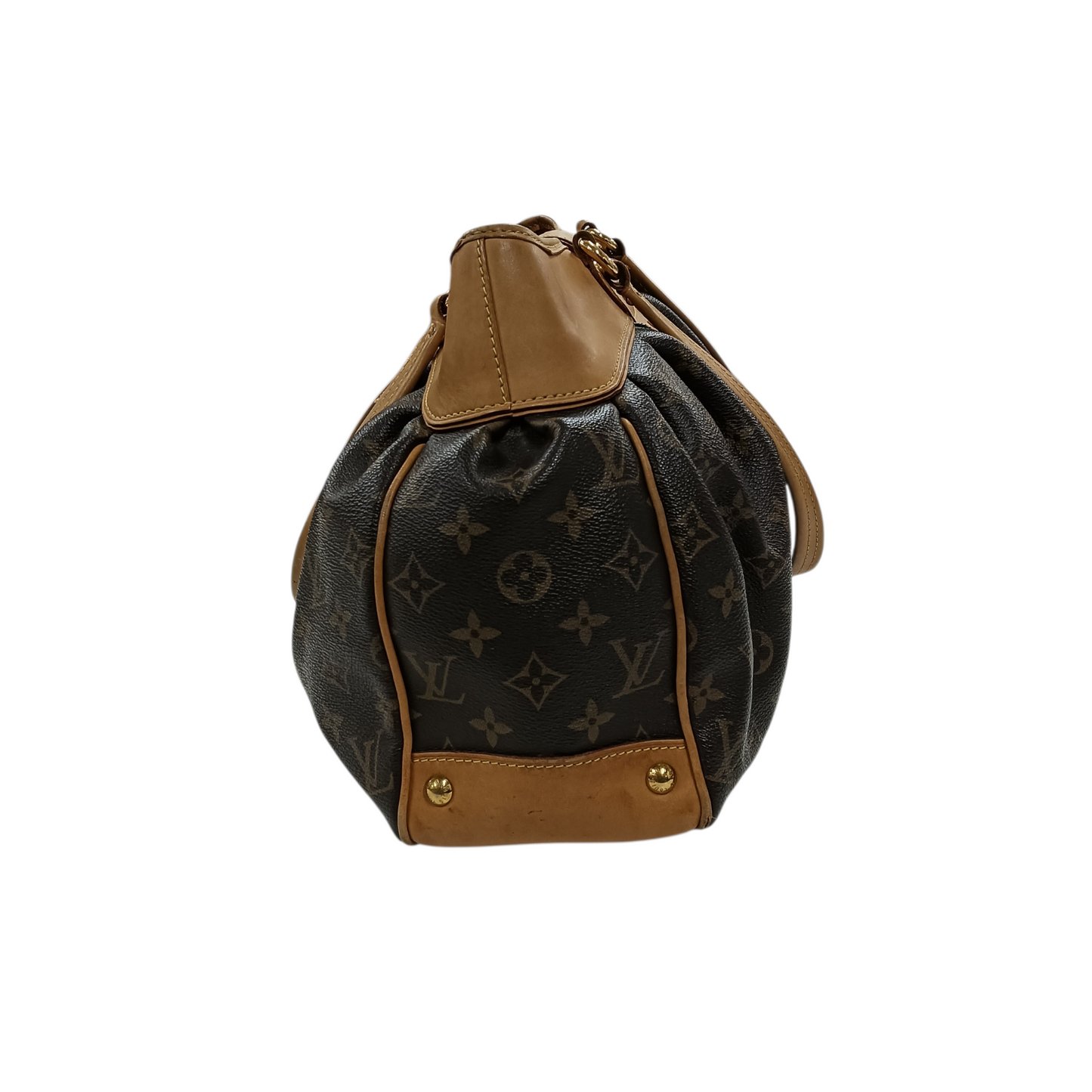 LOUIS VUITTON Monogram Shoulder Bag M45714 Brown