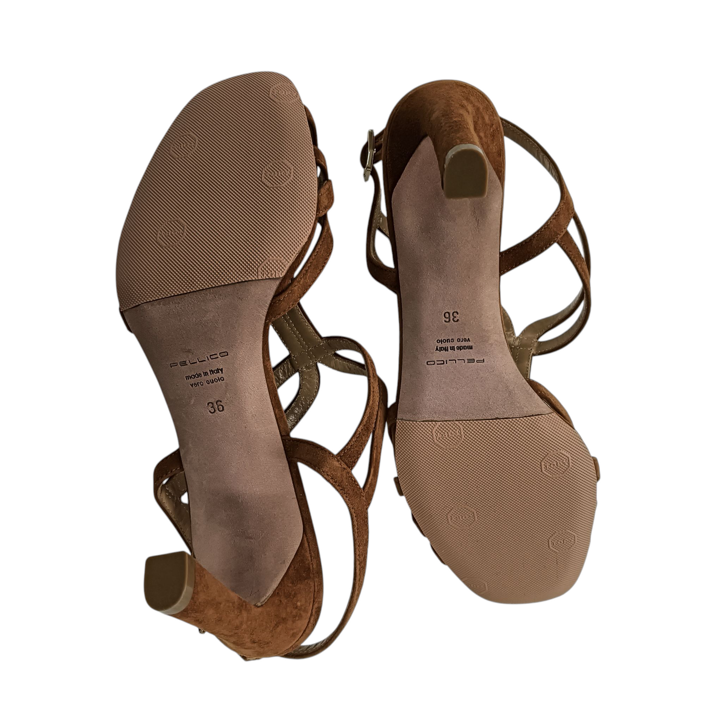 PELLICO Sandal Lady's Size 36 Brown