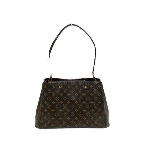 LOUIS VUITTON 2WAY Bag Monogram M41067 Brown TR1174 Montaigne GM