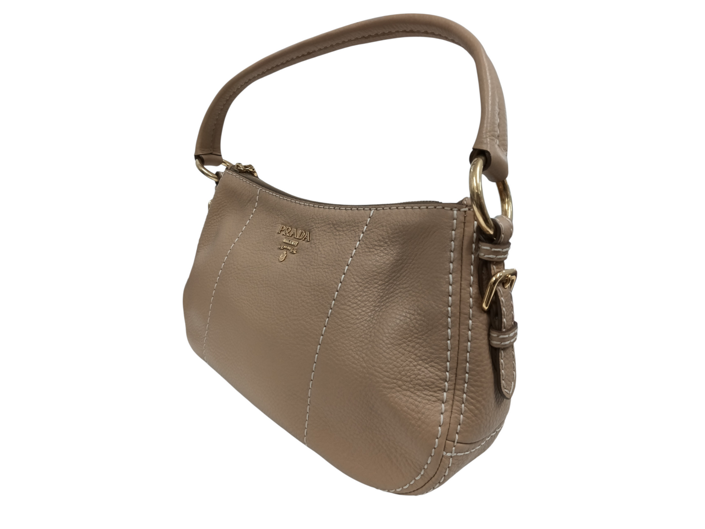 PRADA SHOULDER BAG RANK B BROWN BR4690