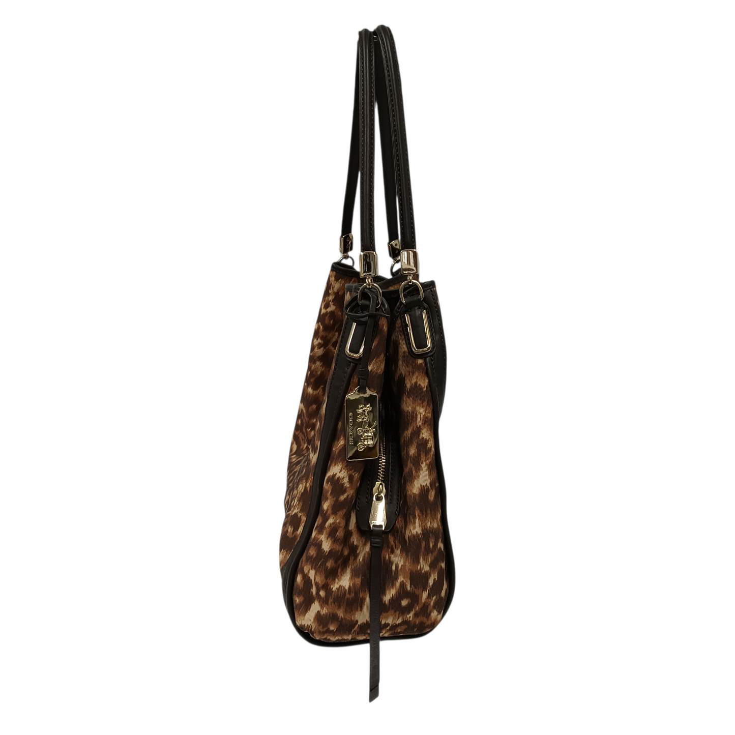 COACH Shoulder Bag D1481-32410 Brown madisonocelot animal