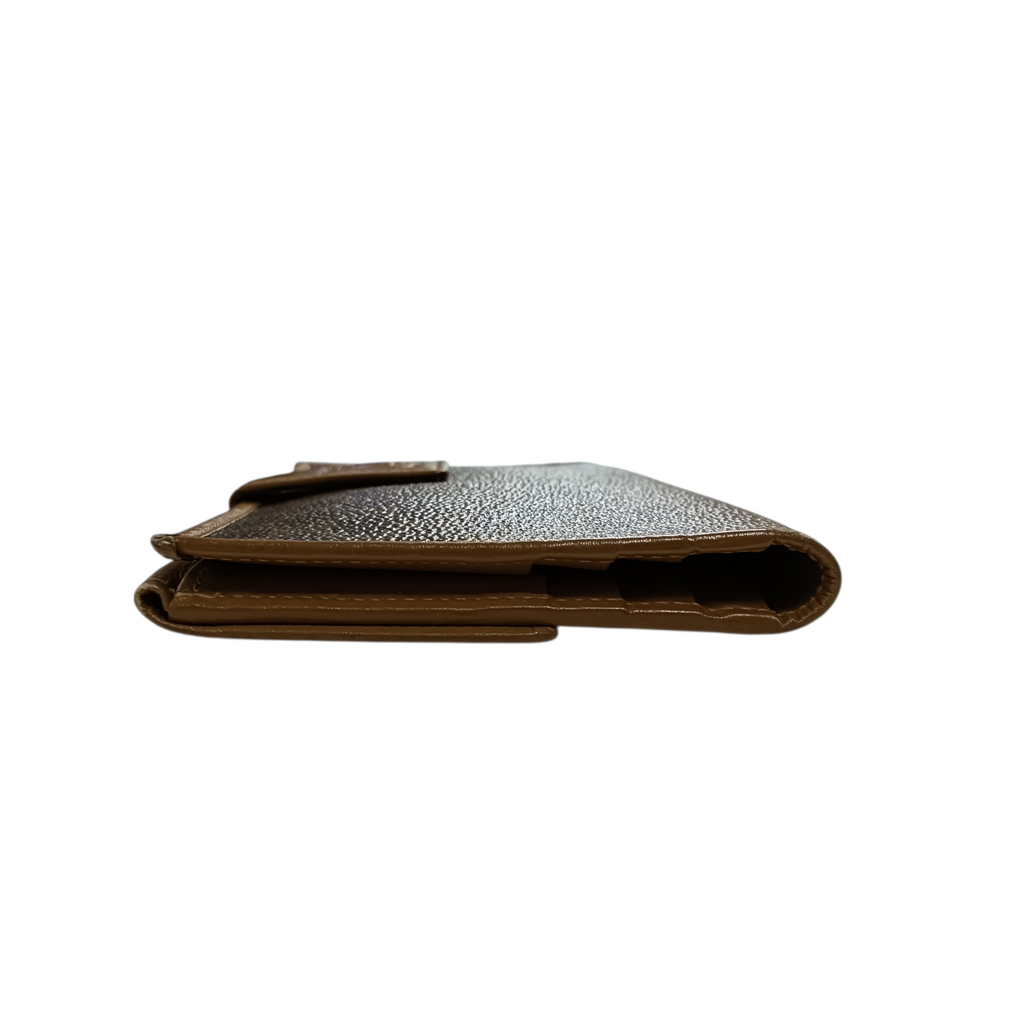 CELINE Wallet PVC Macadam Brown JMB10