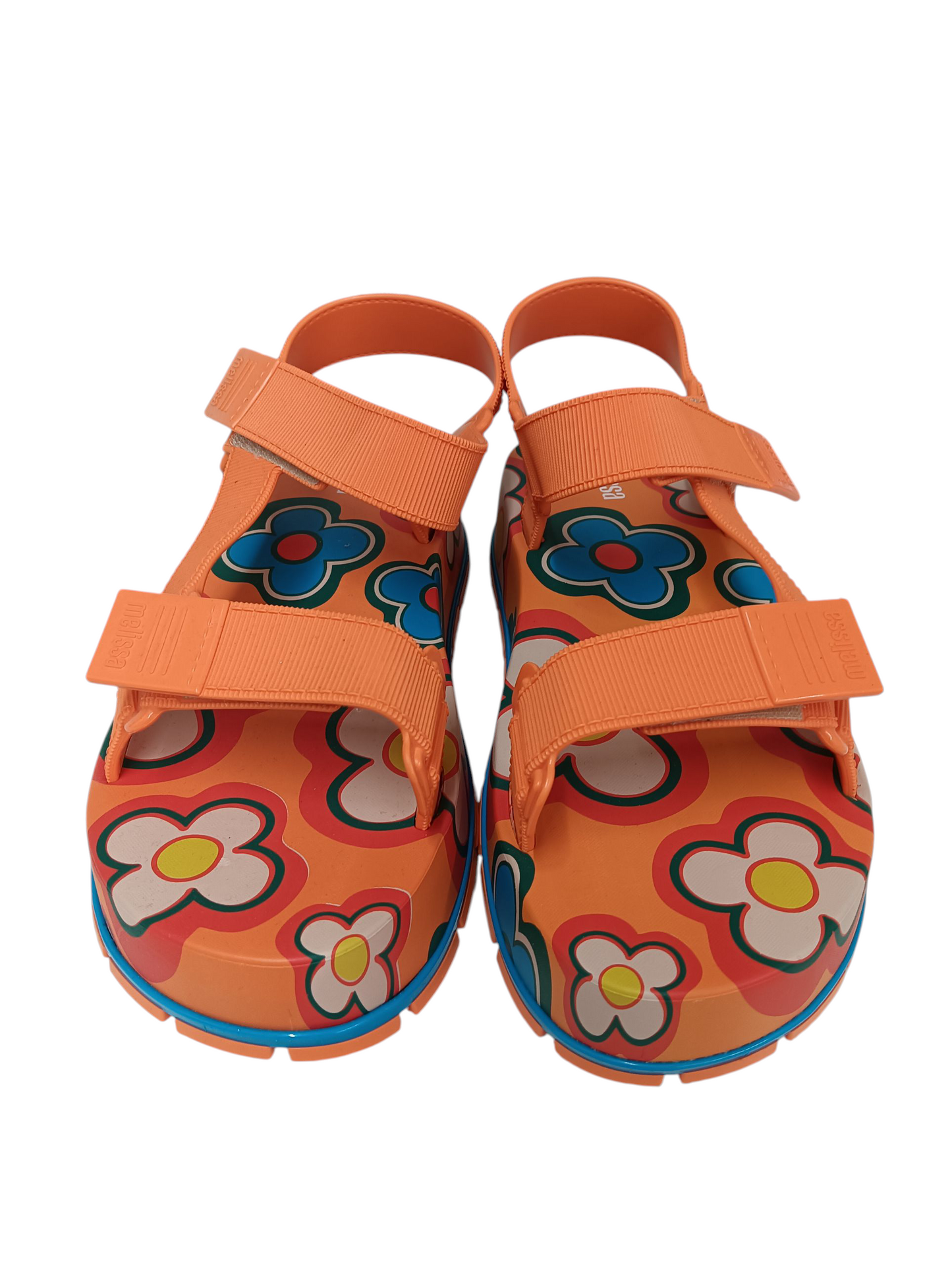 Melissa Shoes Size 9US Lady's Orange 35817