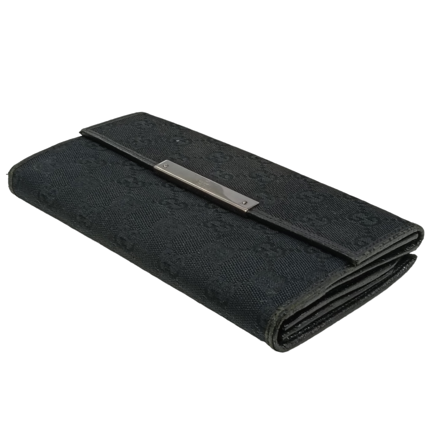 GUCCI Long Wallet Black 106650